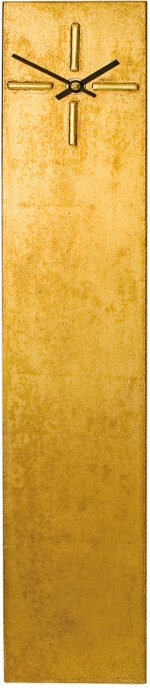 Rectangular Wall Clock with Four Bar Dial - Image 4