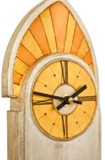Art Deco Crested Mantle Clock. - Image 6