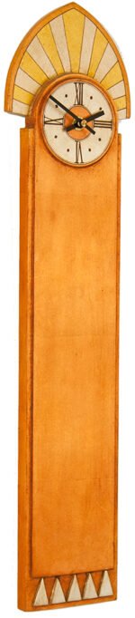 Art Deco Crested Wall Clock - Image 2