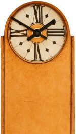 Round Top Art Deco Mantel Clock. - Image 3