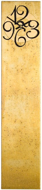 Rectangular Wall Clocks with etched Arab dial - Image 3