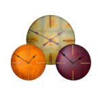 Round Clocks with Four Bar Dials