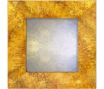Marbled Gold Swept Mirrors