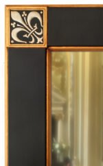 Ornate Stud Overmantle Mirror - Image 3