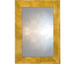 Pastel Gold Raked Profile Mirrors - Image 3