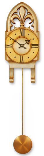 Medium Gothic Pendulum Wall Clock - Image 4