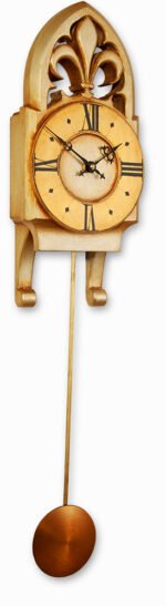 Medium Gothic Pendulum Wall Clock - Image 5