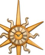 Small Sun Wall Clocks - Image 3