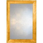 Triangular Profile Mirror in Pastel Copper