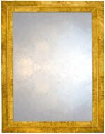 Triangular Profile Mirror in speckled gold - Image 2